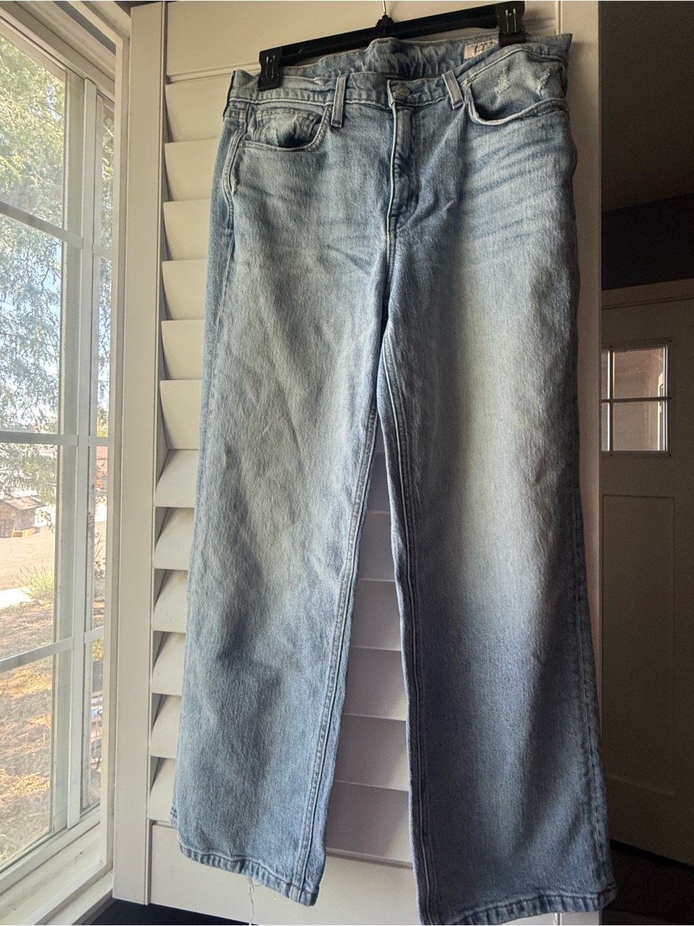 AYR The Easy Easy Wash Women’s Straight Leg Jeans - Blue